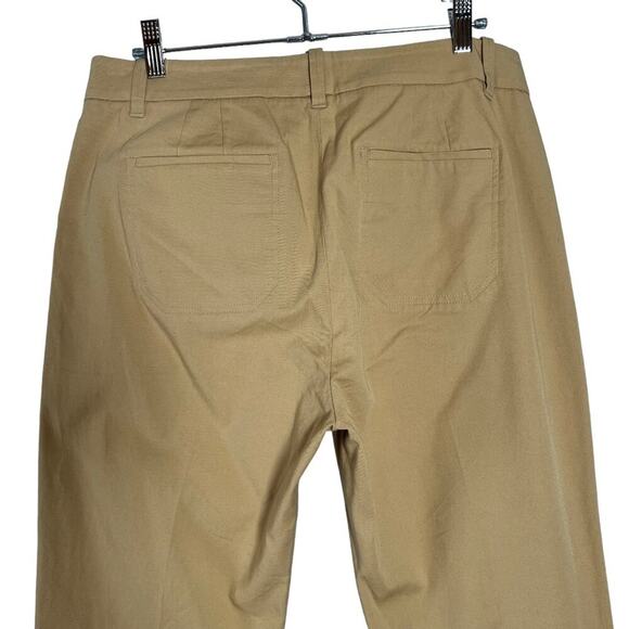 NWT Vince Coin Pocket Chino SIZE 10 Khaki Straight Leg Cropped Pants NEW - Picture 8 of 10